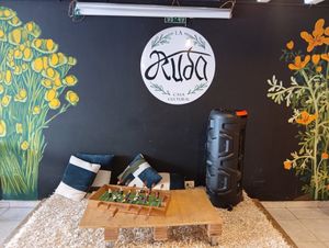 🖤💜❤️ at La Ruda Casa Cultural in Bogota