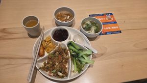 still have many, i did not take photos, busy with eating. at Su Man Xiang Vegetarian Buffet (Super Brand Mall Branch) in Shanghai
