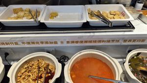 Buffet at Su Man Xiang Vegetarian Buffet (Super Brand Mall Branch) in Shanghai
