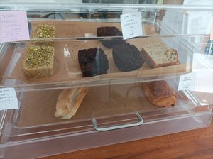 Vegan cakes at re:kompany  in Vienna