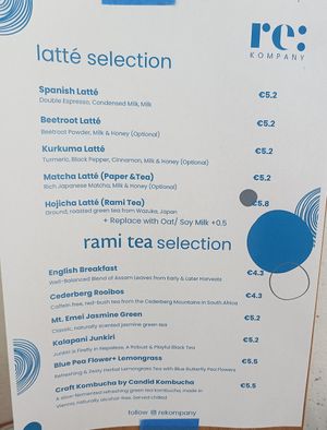 All drinks can be made vegan on request at re:kompany  in Vienna