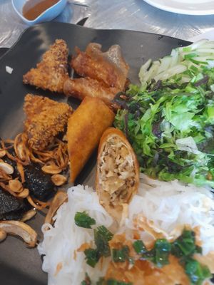Vegan food at Chill Cùng An in Ho Chi Minh City