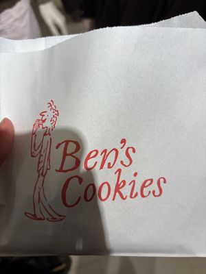   at Ben's Cookies in West London