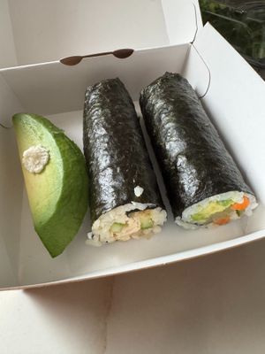 Vegan menu at BENORI - Sushi Para Llevar in Valencia