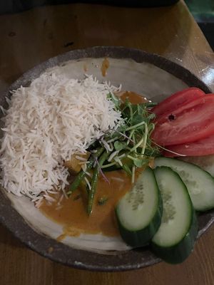 Jungle curry at Balinese House in Brighton