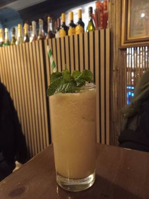 Avocado coffee at Balinese House in Brighton