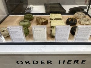 Matcha donuts  at Matchaful @ Clean Market in New York City