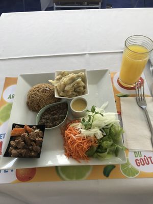 ☺️😋🥰 #Veganuary at Delices Nature in Pointe-a-pitre