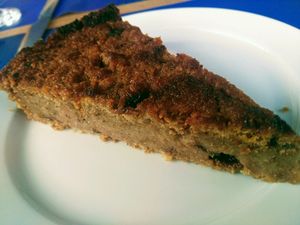 Pudding at Delices Nature in Pointe-a-pitre