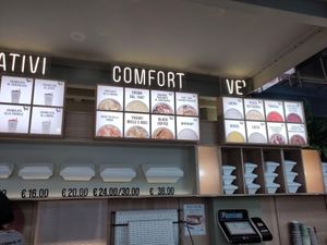 Flavours at Gelateria La Romana  in Milan