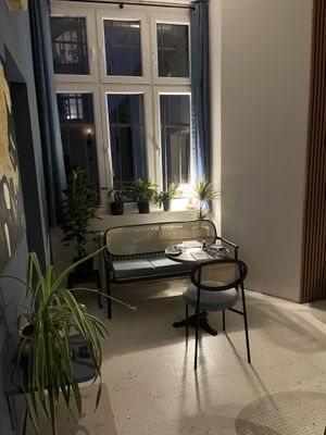 Cosy corner  at Vaust Bar & Restaurant in Berlin