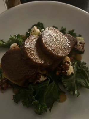 Seitan sausage (main)  at Vaust Bar & Restaurant in Berlin