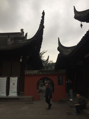 Templo at Aidao Nunnery 爱道堂 in Chengdu