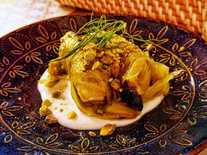 Leeks  at Al-Andalus in New York City