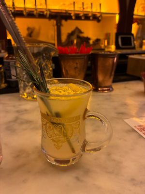 Rose lemonade at Al-Andalus in New York City