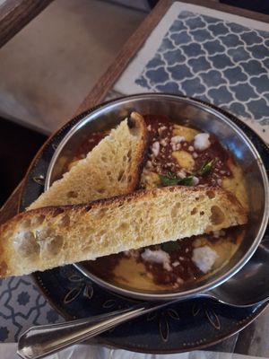 Shakshuka at Al-Andalus in New York City