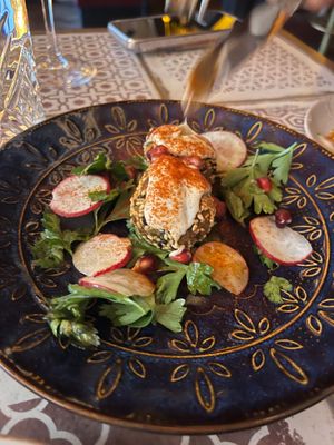 Fava Falafel at Al-Andalus in New York City