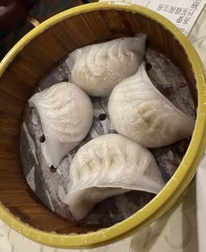 Vegetarian Dumplings  at Lai Hong Lounge in San Francisco