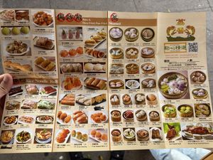 Menu  at Lai Hong Lounge in San Francisco