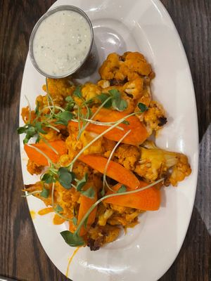 Cauliflower drummettes at Farmer's Table in Boca Raton