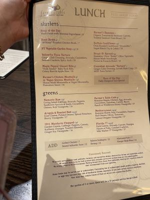   at Farmer's Table in Boca Raton