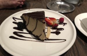 Vegan peanut butter ice cream pie  at Farmer's Table in Boca Raton