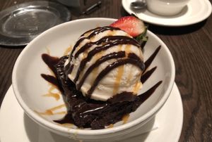Vegan brownie sundae at Farmer's Table in Boca Raton