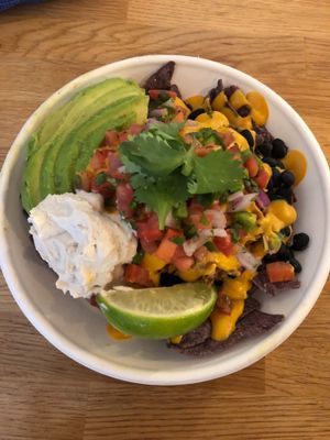 Jackfruit Nachos at The Harvest Bar in Sherman Oaks