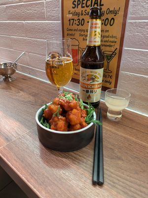 Cauli pops at Toi Izakaya Bar in Dusseldorf