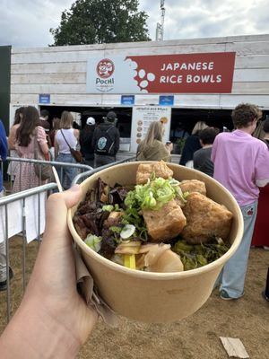 Hyde park festival stand  at Pochi - Food Stall in South East London