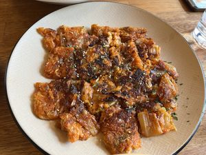 Kimchi pancake   at mr. kimchi in South West London