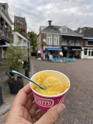 Yum!  at scoop ice cream in Maryland