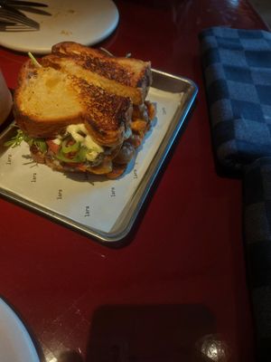 Brioche sandwich at lara  in Vienna