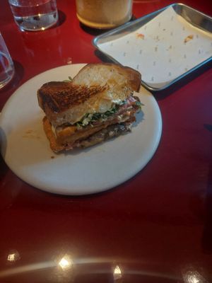 Brioche sandwich at lara  in Vienna