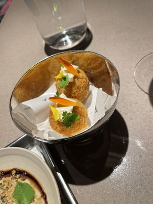 smokey potato croquettes  at lara  in Vienna