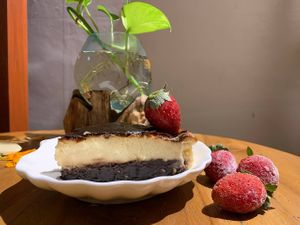 Cheesecake (Gluten Free) at Indogenous - Conscious Comfort Cafe in 