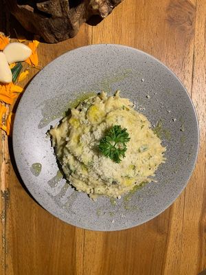 Spaghetti Carbonara (Vegan and Gluten Free option) at Indogenous - Conscious Comfort Cafe in 