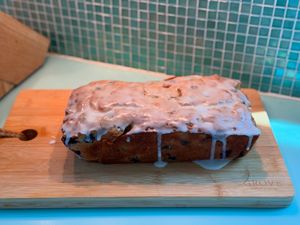 Blueberry lemon loaf   at Turquoise Tile Kitchen in Columbus