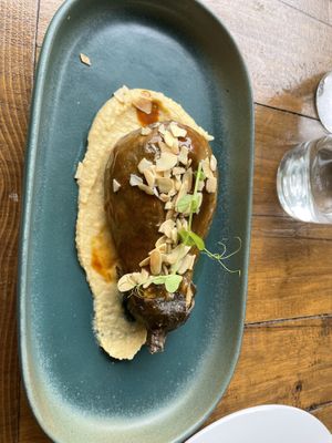 berenjena con miso   at Moriarty in Illes Balears