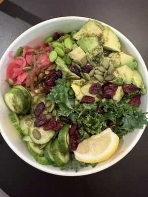 Vegan bowl  at DOH - Joe & The Juice - HIA C-Gates in Doha