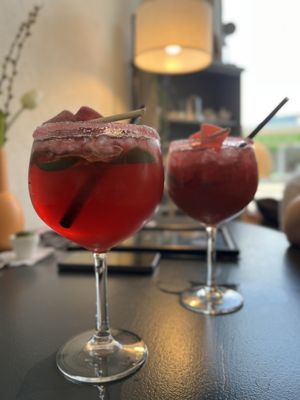 Strawberry Mojito Mocktail  at Velldone Café in Bad Sackingen