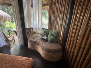 Spa treatment room  at Fivelements in Mambal