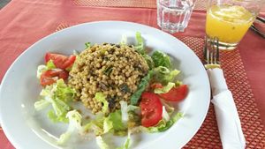 Amazing couscous! 5 stars..  at GoGreen in Kralendijk