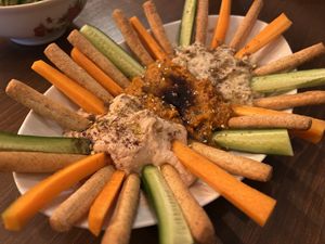 Primero del Menú del dia  at Noush in Barcelona