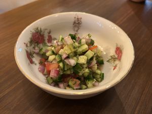 Primero del Menú del dia  at Noush in Barcelona