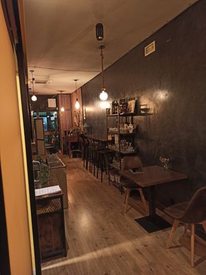 hallway entering the premises. at Noush in Barcelona