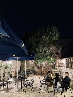 Garden  at Noush in Barcelona