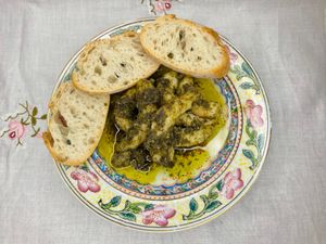 Shrimp  at Noush in Barcelona