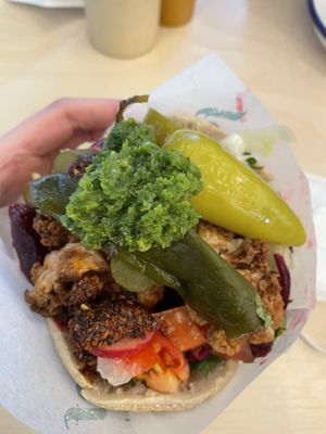   at Falafel Tof in Antwerpen