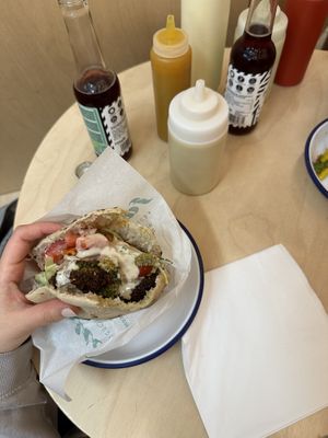   at Falafel Tof in Antwerpen